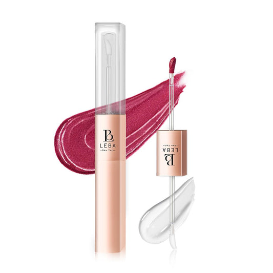 Color-Locking Dual-Ended Lip Gloss, LEBA Makeup