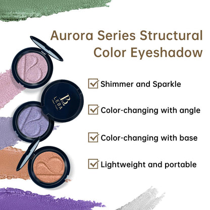 Aurora Series Structural Color Eyeshadow, LEBA Makeup